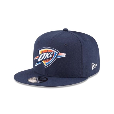 Sapca New Era Oklahoma City Thunder NBA Basic 9FIFTY Snapback - Albastri